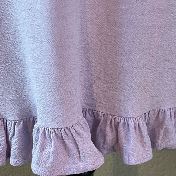 AUDREY 3+1 ~ Strappy Lilac Mini Dress ~ Size L - Picture 4 of 5